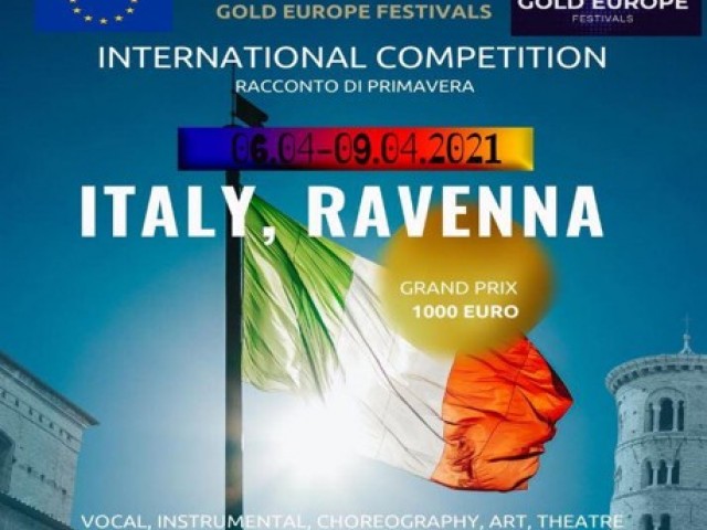 International online competition – racconto di primavera – italy,ravenna 2021