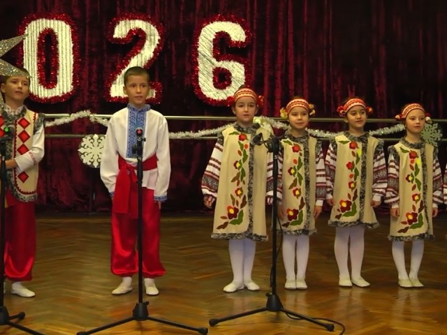 "Маленькі колядники" - Вокальний ансамбль «Дзвіночок» Колядка Полтава 2025